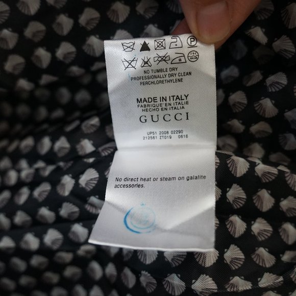 Gucci Double Breasted Short Trench Coat in Black (Size 38 EU) - Picture 8 of 16